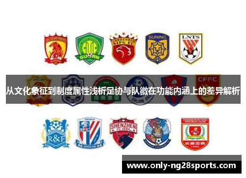 从文化象征到制度属性浅析足协与队徽在功能内涵上的差异解析